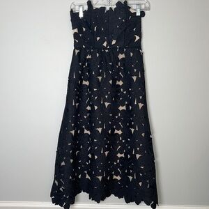 New Stone Cold Fox Tennessee Black Lace Dress XS
